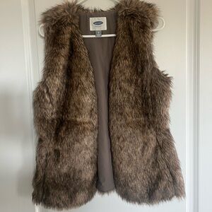 Old Navy Faux Fur Vest